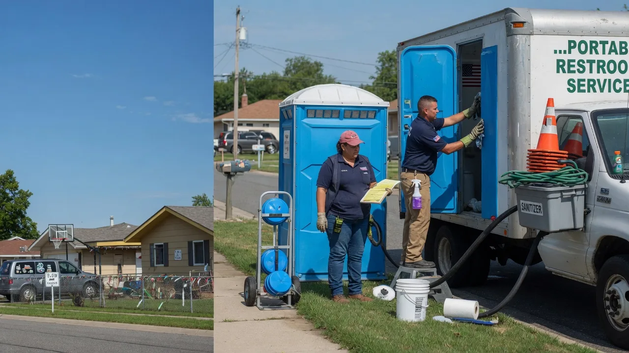 Portable Toilet Rental in Valmeyer, IL near me